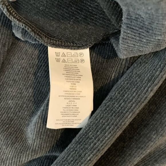 Michael Kors Womens Grey Corduroy Pull-On Jeggings Size P - Picture 3 of 12